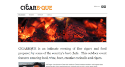 Desktop Screenshot of cigarbque.com