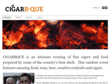 Tablet Screenshot of cigarbque.com
